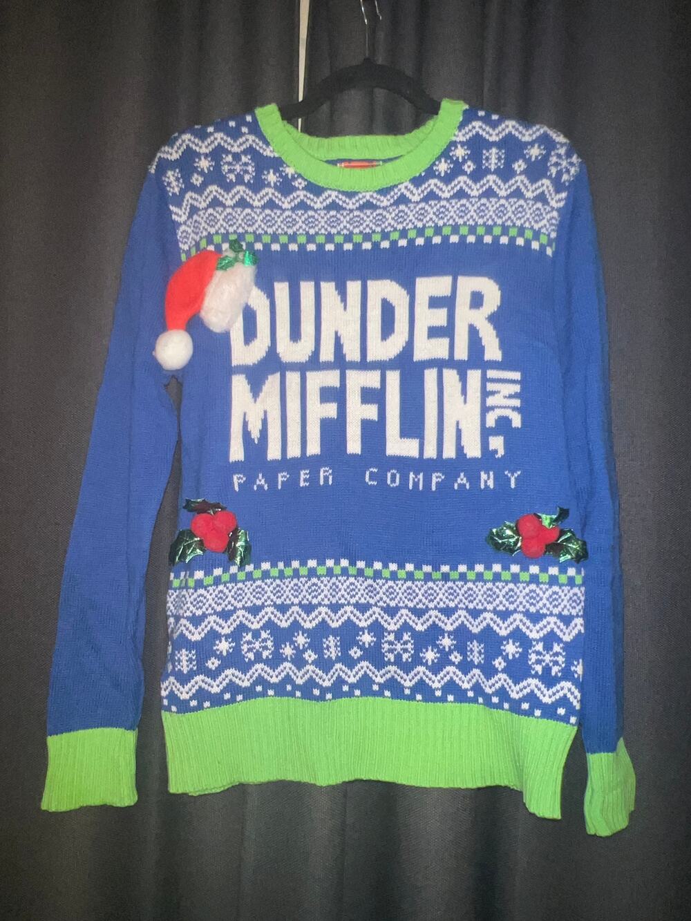 Ugly Christmas Sweater Xmas Size Medium The Office